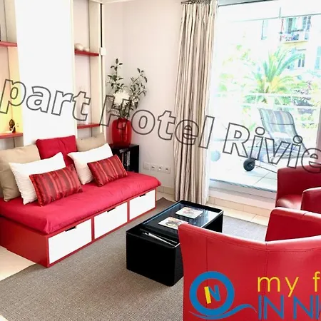 Apartment Riviera - Coeur - Grand Superieur Studio Ac - Incroyable Terrasse - Garden View - Terrasse Jardin Pastorelli 1 Nice