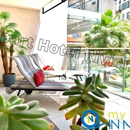 Riviera - Coeur - Grand Superieur Studio Ac - Incroyable Terrasse - Garden View - Terrasse Jardin Pastorelli Appartement Nice
