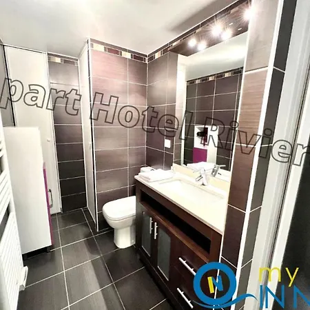 Riviera - Coeur - Grand Superieur Studio Ac - Incroyable Terrasse - Garden View - Terrasse Jardin Pastorelli Appartement